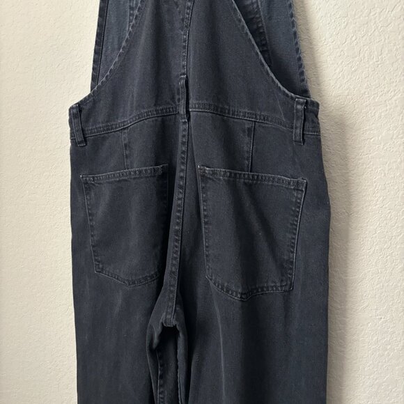 Free People Relaxed Ziggy Denim Overalls in Mineral Black - Picture 11 of 14